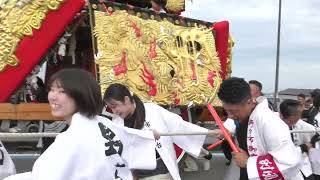 西条祭り 石岡神社祭礼 野々市 20241015 石岡神社 祭りまつり西条祭り石岡神社氷見野々市みこし太鼓台だんじり西条市石岡神社 [upl. by Jackie]