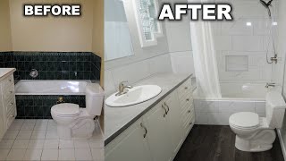 Bathroom Remodel Time Lapse DIY Renovation [upl. by Lord667]