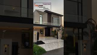 houseentrance doubleheight architecturalfinishes simplestructure elevations guillotinewindows [upl. by Leay]