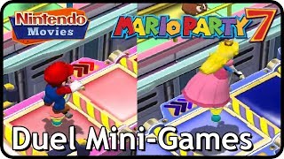 Mario Party 7  All Duel MiniGames Multiplayer [upl. by Seen682]