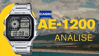 Review Completa do Relógio Casio AE1200WH [upl. by Warchaw]