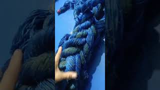 8 strands mooring rope single splicing splicing followersreels [upl. by Neona]