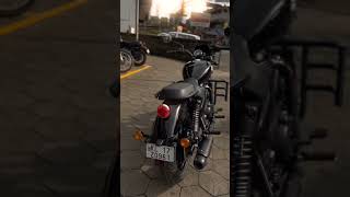 Meteor 350 💀⚡ royalenfield meteor350 bike viralvideo trending beast music [upl. by Eiderf]