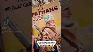 Greek Historian Herodotus wrote about the pathans 👀 pathan pushtoon historyshorts herodotus [upl. by Ronym349]