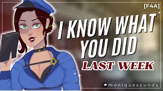 Your Yandere Officer Interrogates You F4A Possessive FDom Degrading Yandere ASMR [upl. by Asilav240]