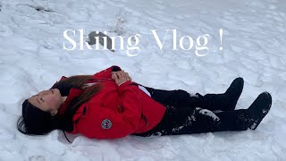 Skiing Vlog ⛷️  TRAVEL VLOG ✈️  Lake Tahoe [upl. by Shinberg239]