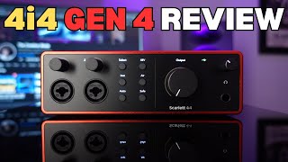 Focusrite Scarlett 4i4 4th Gen Review  Sound Test  Pros And Cons zZoundsMusic [upl. by Anabal]