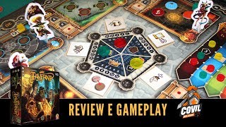 Covil dos Jogos  Review e Gameplay Taverna [upl. by Charline]