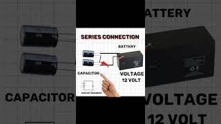 series and parallel connection of capacitor short [upl. by Anabelle]