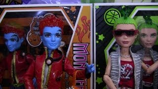 Monster High Wave 1 Collection Review Video D [upl. by Kuth]