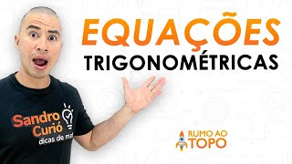 RÁPIDO e FÁCIL  EQUAÇÕES TRIGONOMÉTRICAS [upl. by Ahsinam]