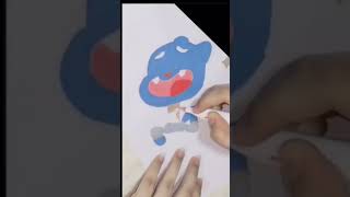 draw Gumball with me gumball posca drawing explorepage [upl. by Pleione]