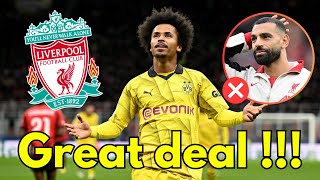 Breaking newsGreat dealKarim Adeyemi to Liverpool transfer rumors [upl. by Aicilic]