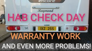 MOTORHOME PROBLEMS AGAIN WATER INGRESS HAB CHECK amp OTHER ISSUES ELDDIS ENCORE 255 VANLIFE RV [upl. by Barnabas]