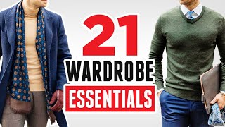 21 Wardrobe Essentials EVERY Young Man Needs To Own Style Basics For Men RMRS Fashion Videos [upl. by Lola875]