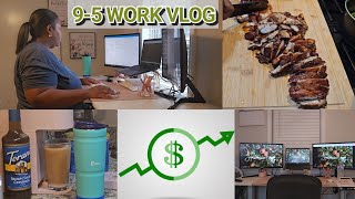 95 Work Vlog  My underwriting salary history  WFH day  I cant believe my boss did that [upl. by Odnumyer64]