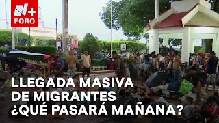 Oficinas Migratorias de Pijijiapan Chiapas se encuentran saturadas  Las Noticias [upl. by Yardley]