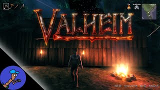 Starting Fresh in Valheim First House and Workbench Construction [upl. by Neenaj953]