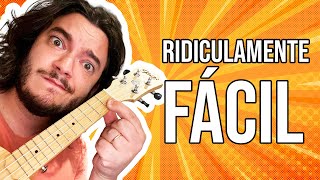 12 ACORDES DE UKULELE RIDICULAMENTE FÁCEIS [upl. by Annehs]