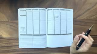 Passion Planner for managing ADHD created by an entrepreneur who has ADHD [upl. by Araeic852]