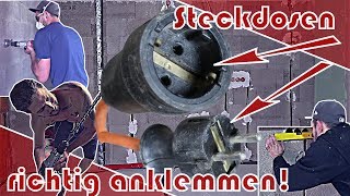 Schukostecker richtig anschließen │ So gehts richtig │ Anleitung │ Schukokupplung [upl. by Suckram]