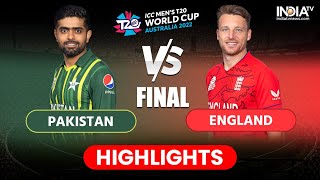 Pakistan vs England Final T20 World Cup Highlights 2022  PAK vs ENG Full Match Highlights [upl. by Oneil]