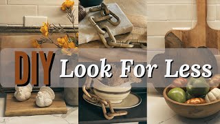 EASY FALL DIYS  POTTERY BARN and McGee and Co DUPES  FALL DECORATING IDEAS [upl. by Acirtap]