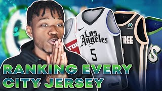 RANKING EVERY NBA CITY JERSEY OF 20192020 [upl. by Dnumsed]