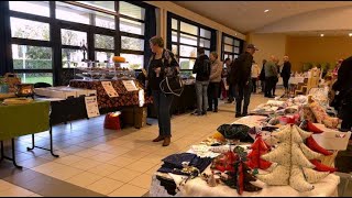 Bienville  un marché pour financer la recherche contre le cancer [upl. by Camilla]