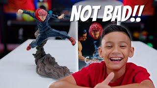 UNBOXING JUJUTSU KAISEN YUJI ITADORI COMBINATION BATTLE BANDAI ANIME FIGURE [upl. by Leinahtam]