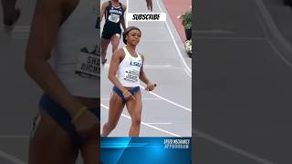 Shacarri Richardson AMAZING CLOSING SPEED To Win 4x100M Outdoor Championships shacarririchardson [upl. by Franciscka]