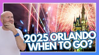 BEST amp WORST Times to Visit Disney World 2025 [upl. by Ball416]