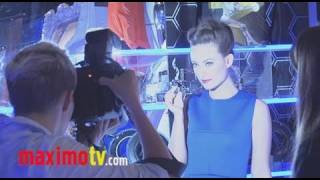 Olivia Wilde on TRON LEGACY at quotTron Legacyquot PopUp Shop Opening [upl. by Eirotal714]