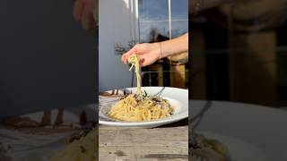 Truffle Pasta trüffeltrüffelpastatrufflefood viraleasycooking fastcooking [upl. by Othe]