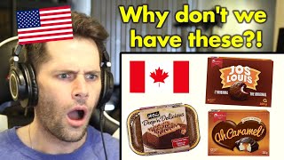 American Reacts to Canadian Snack Foods [upl. by Ehlke210]