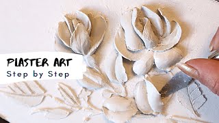 Plaster Art Basrelief Super Easy [upl. by Novello]