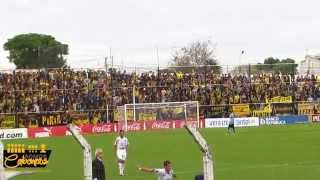 Compilado hinchada Peñarol en Jardines vs Juventud  Clausura 2014 [upl. by Eiznyl]