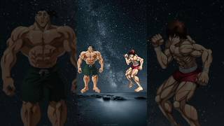 who is strongest fightingyuchiro hanma vs baki hanma shorts anime [upl. by Morganne768]