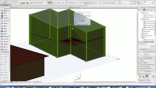 Basic Archi CAD Video 4 SKILLION ROOF [upl. by Yrrol]