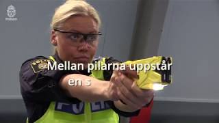 Polisen inför elchockvapen [upl. by Eilraep]