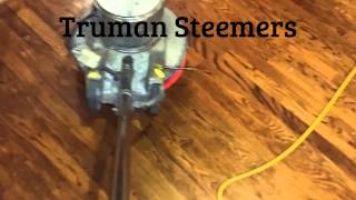 Truman Steemers Hardwood floor cleaning [upl. by Norym16]