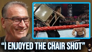 Ken Shamrock Asked For This Chair Shot From The Rock 😅 [upl. by Alasdair59]