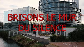 Manifestation au parlement Européen à Strasbourg [upl. by Candie51]