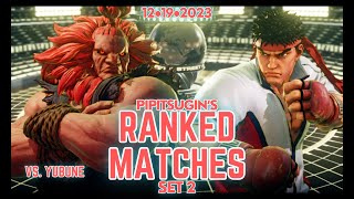 SFVPipitsugins Casual Matches Set 2 vs Akuma 12•19•2023 [upl. by Isidore]