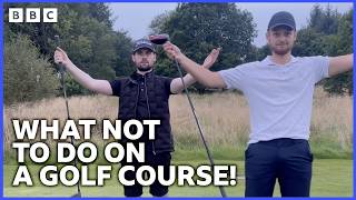 Five Top Golf Etiquette Tips  And What Not to Do with PuttForeDough  BBC The Social [upl. by Cristi119]