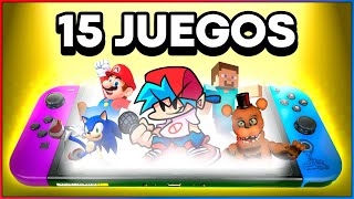 15 JUEGOS INCREÍBLES 🤩 Nintendo Switch y Estudio de Videojuegos [upl. by Naryt575]