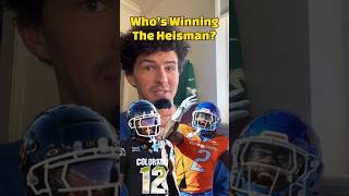 Who Should WIN the Heisman Ashton Jeanty VS Travis Hunter shorts college football [upl. by Yoho]