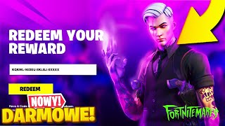 KODY NA DARMOWE NAGRODY w FORTNITE [upl. by Peckham]