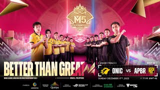 LIVE  GRAND FINALS  M5 World Championship  ENG [upl. by Rehportsirhc]