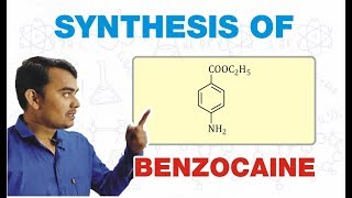 SYNTHESIS OF BENZOCAINE  MEDICINAL CHEMISTRY [upl. by Dedie]